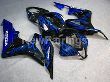 Load image into Gallery viewer, Black and Blue Flame - CBR600RR 07-08 Fairing Kit - Vehicles