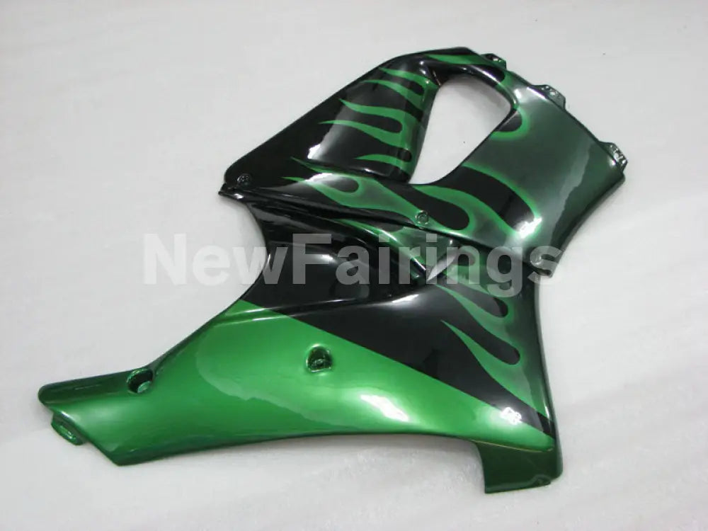 Black and Green Flame - CBR 919 RR 98-99 Fairing Kit -