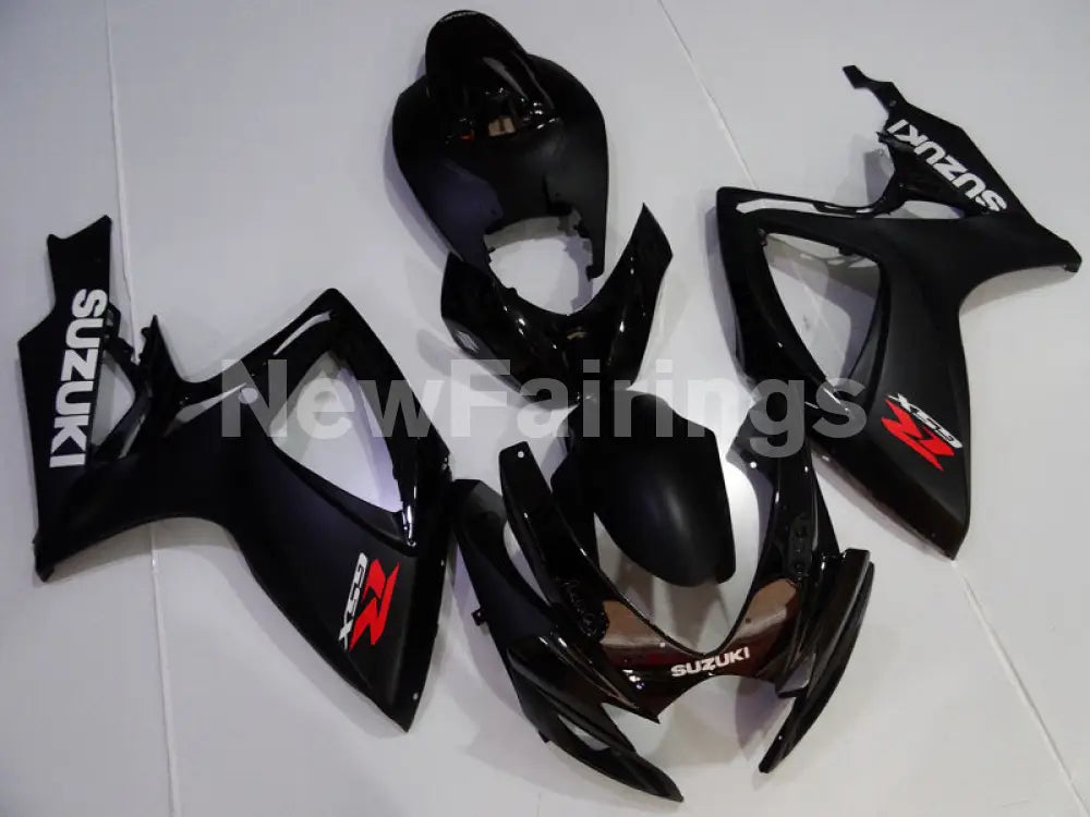 Black and Matte Factory Style - GSX-R750 06-07 Fairing Kit