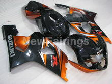 Load image into Gallery viewer, Black and Orange Factory Style - GSX-R600 04-05 Fairing Kit