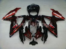 Load image into Gallery viewer, Black and Red Flame - GSX-R750 08-10 Fairing Kit Vehicles &amp;