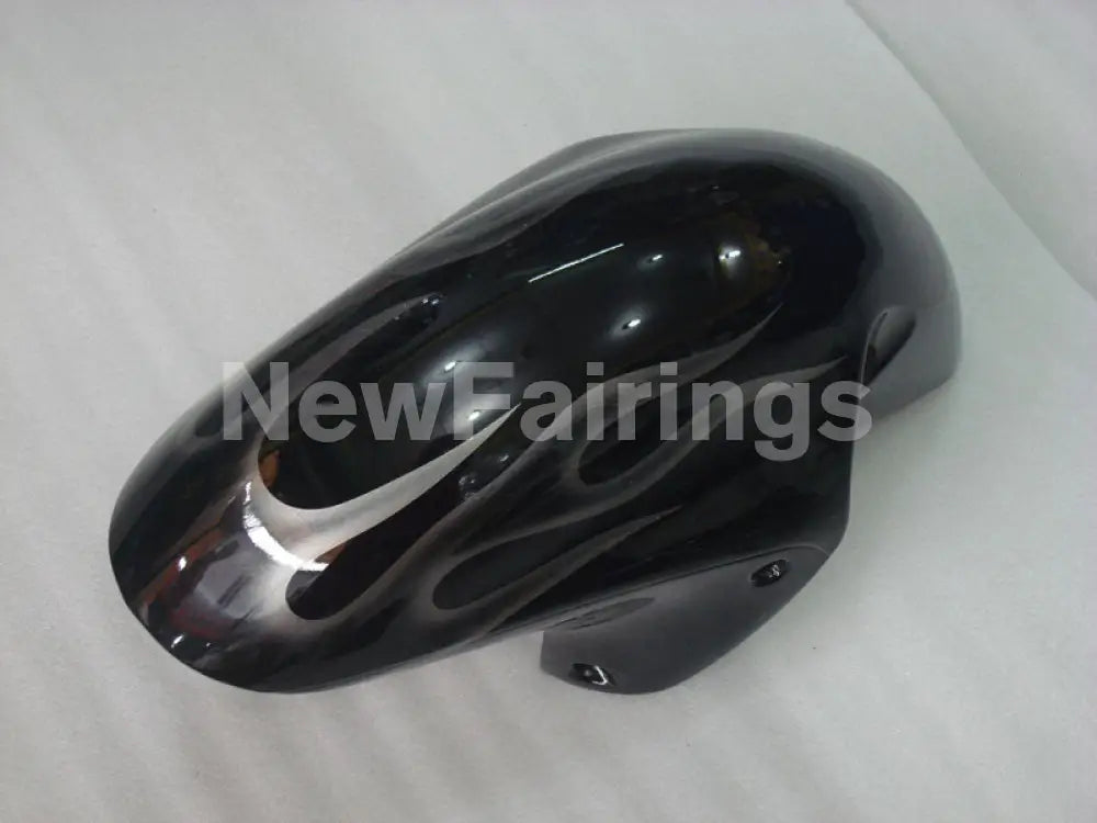 Black and Silver Flame - GSX1300R Hayabusa 99-07 Fairing