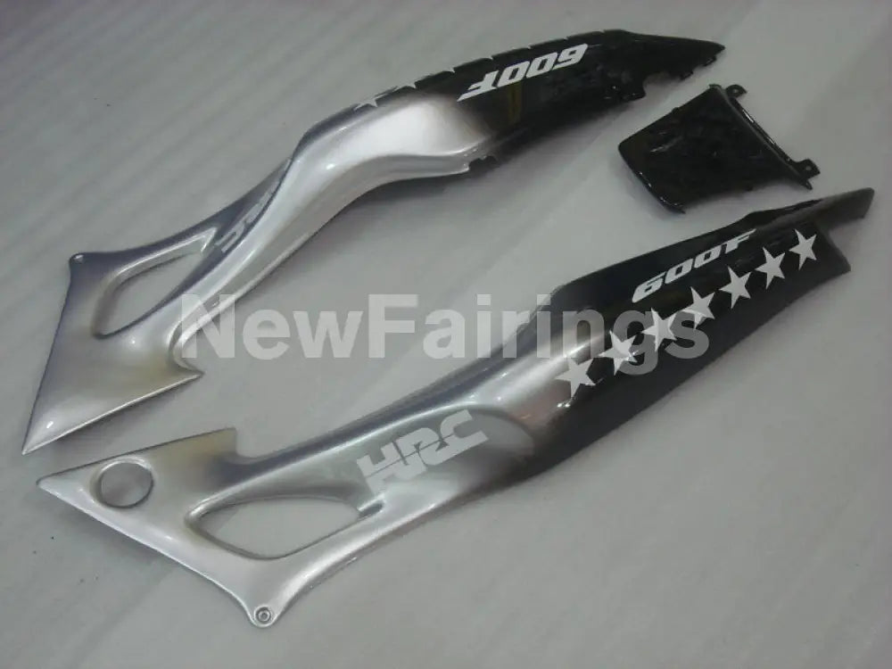 Black and Silver SevenStars - CBR600 F3 97-98 Fairing Kit -