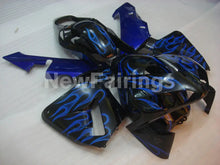 Load image into Gallery viewer, Black and Blue Flame - CBR600RR 03-04 Fairing Kit - Vehicles