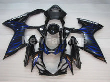 Load image into Gallery viewer, Black and Blue Flame - GSX-R600 11-24 Fairing Kit