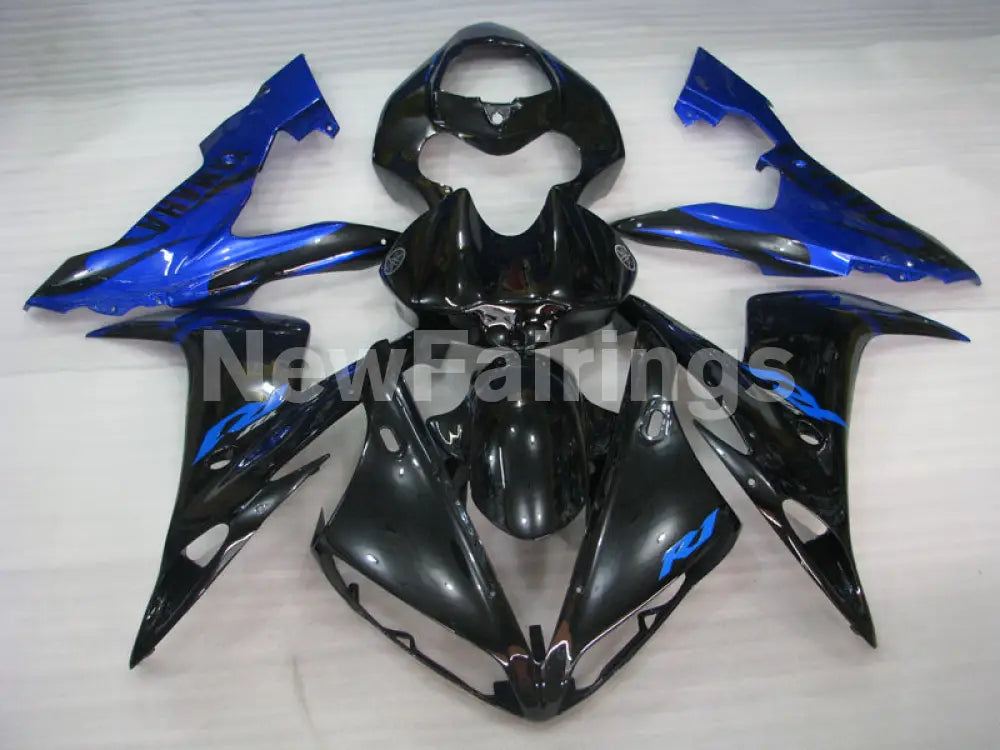 Black and Blue Flame - YZF-R1 04-06 Fairing Kit - Vehicles