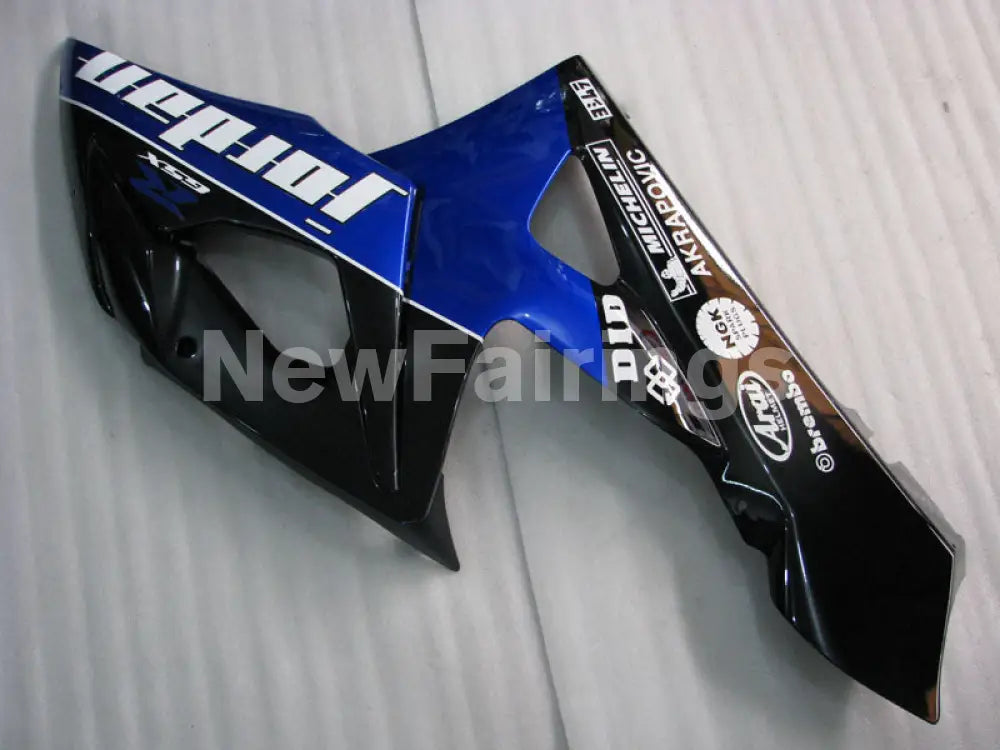 Black and Blue Jordan - GSX - R1000 05 - 06 Fairing Kit