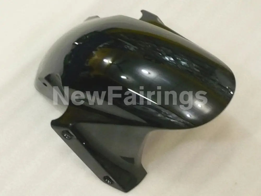 Black and Green Flame - CBR600RR 03-04 Fairing Kit -