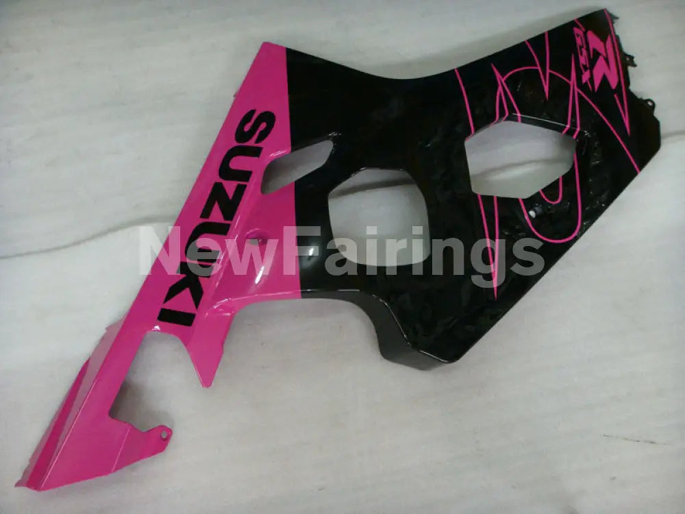 Black and Pink Corona - GSX-R600 04-05 Fairing Kit -