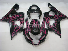 Load image into Gallery viewer, Black and Pink Flame - GSX-R600 04-05 Fairing Kit - Vehicles