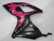 Load image into Gallery viewer, Black and Pink Flame - GSX-R600 06-07 Fairing Kit -