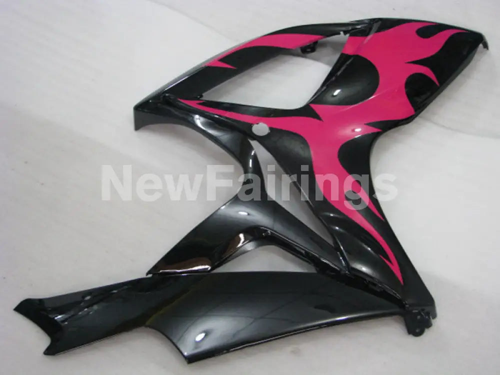 Black and Pink Flame - GSX-R750 06-07 Fairing Kit Vehicles