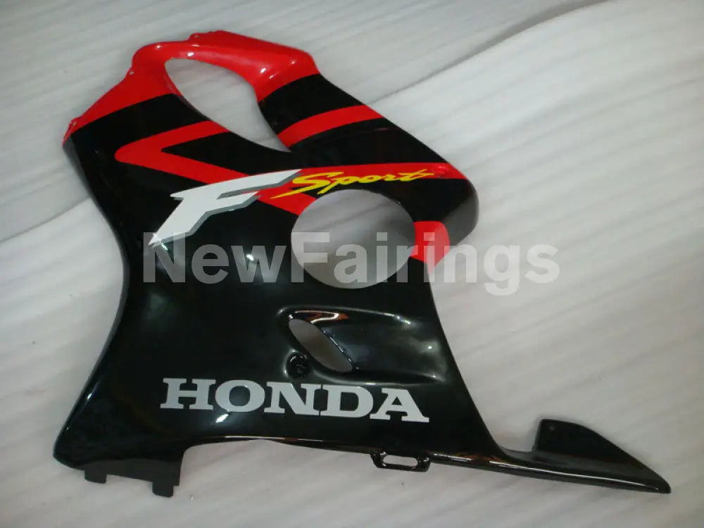 Black and Red Factory Style - CBR600 F4i 01-03 Fairing Kit -