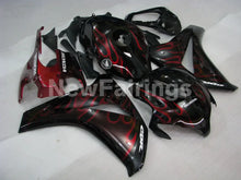 Load image into Gallery viewer, Black and Red Flame - CBR1000RR 08-11 Fairing Kit - Vehicles