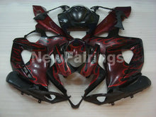 Load image into Gallery viewer, Black and Red Flame - GSX - R1000 05 - 06 Fairing Kit