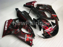 Load image into Gallery viewer, Black and Red Flame - GSX-R750 96-99 Fairing Kit - Vehicles