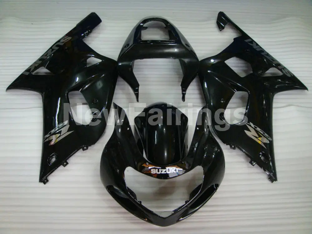 Black with Silver Decals Factory Style - GSX-R750 00-03