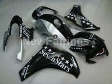 Load image into Gallery viewer, Black and Silver SevenStars - CBR1000RR 08-11 Fairing Kit -