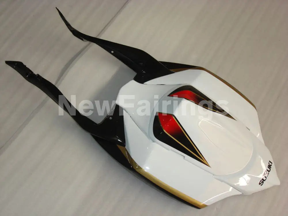 Black and White Dark Dog - GSX-R750 08-10 Fairing Kit