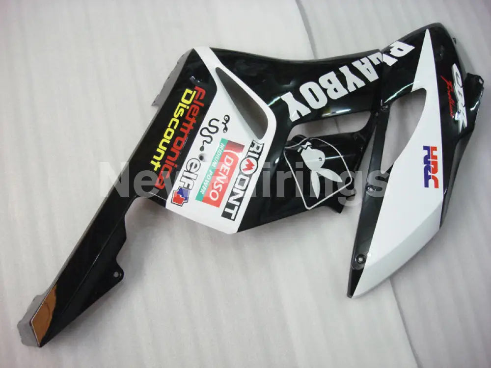 Black and White PlayBoy - CBR1000RR 04-05 Fairing Kit -