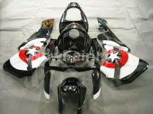 Load image into Gallery viewer, Black White and Red Star - CBR600RR 05-06 Fairing Kit -