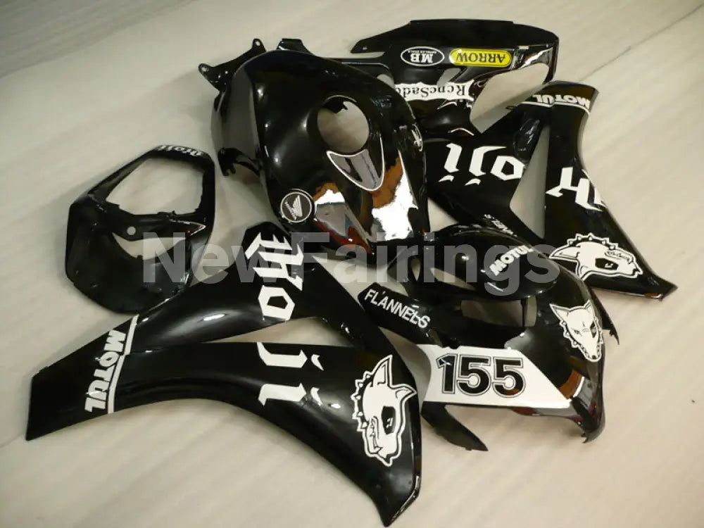 Black and White Wolf - CBR1000RR 08-11 Fairing Kit -