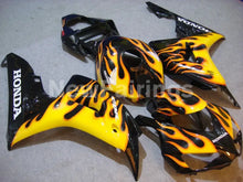 Load image into Gallery viewer, Black Yellow Flame - CBR1000RR 06-07 Fairing Kit - Vehicles