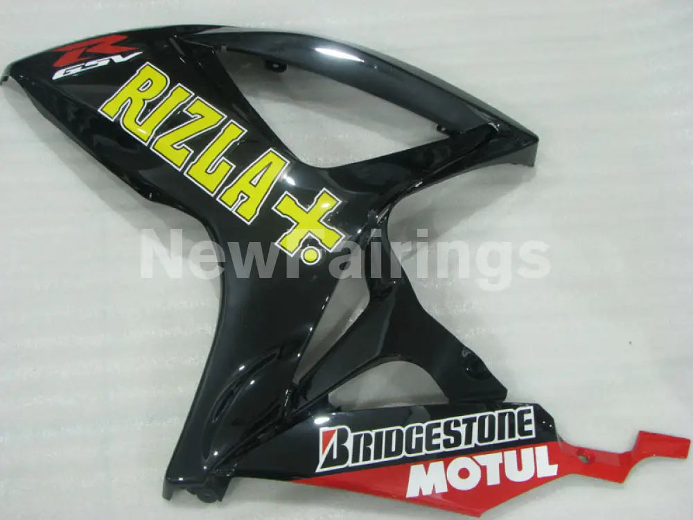 Black and Yellow Rizla - GSX-R600 06-07 Fairing Kit