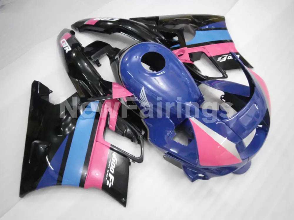 Blue and Pink Black Factory Style - CBR600 F2 91-94 Fairing