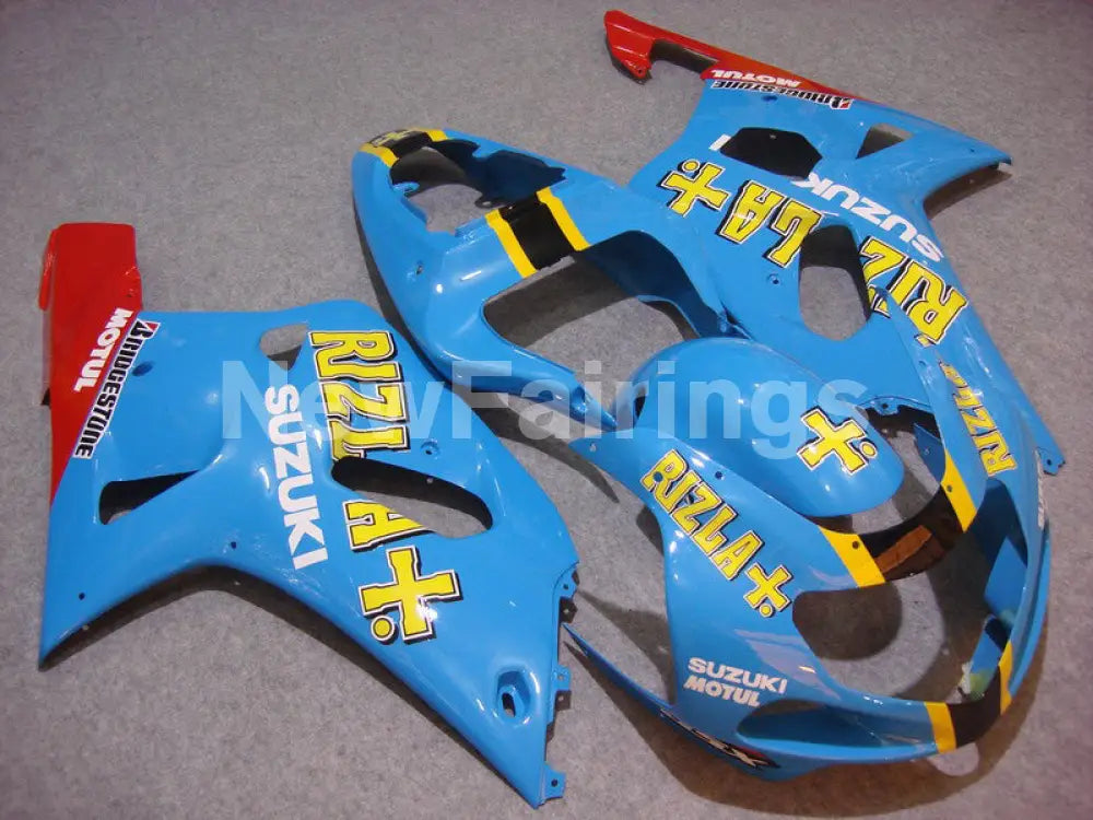 Blue and Red Rizla - GSX-R600 01-03 Fairing Kit - Vehicles &