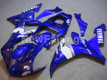 Load image into Gallery viewer, Blue and White Factory Style - YZF-R1 02-03 Fairing Kit