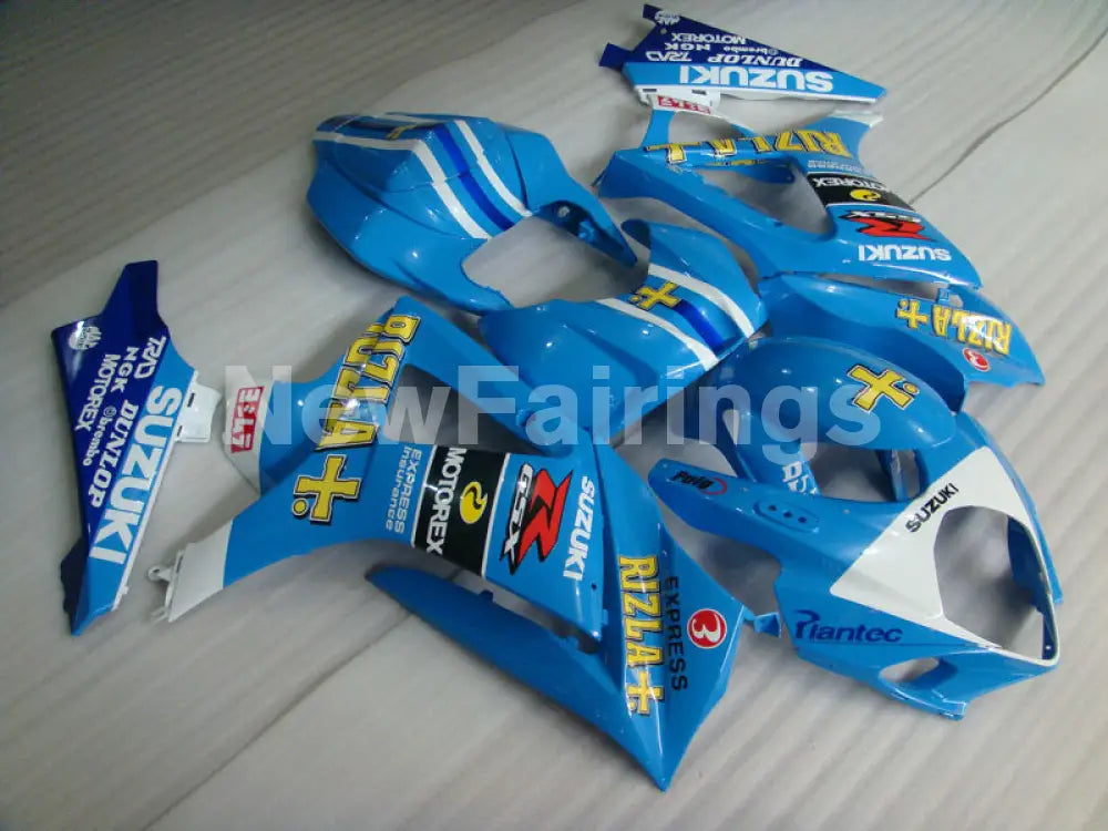 Blue and White Rizla - GSX - R1000 07 - 08 Fairing Kit