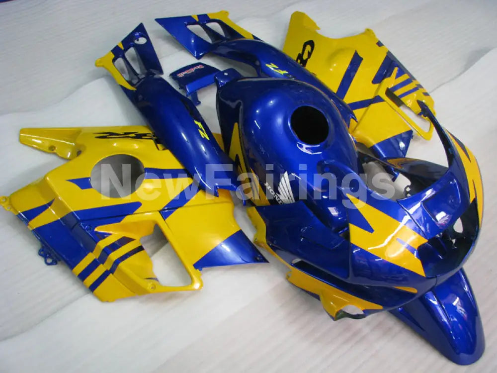 Blue and Yellow Factory Style - CBR600 F2 91-94 Fairing Kit