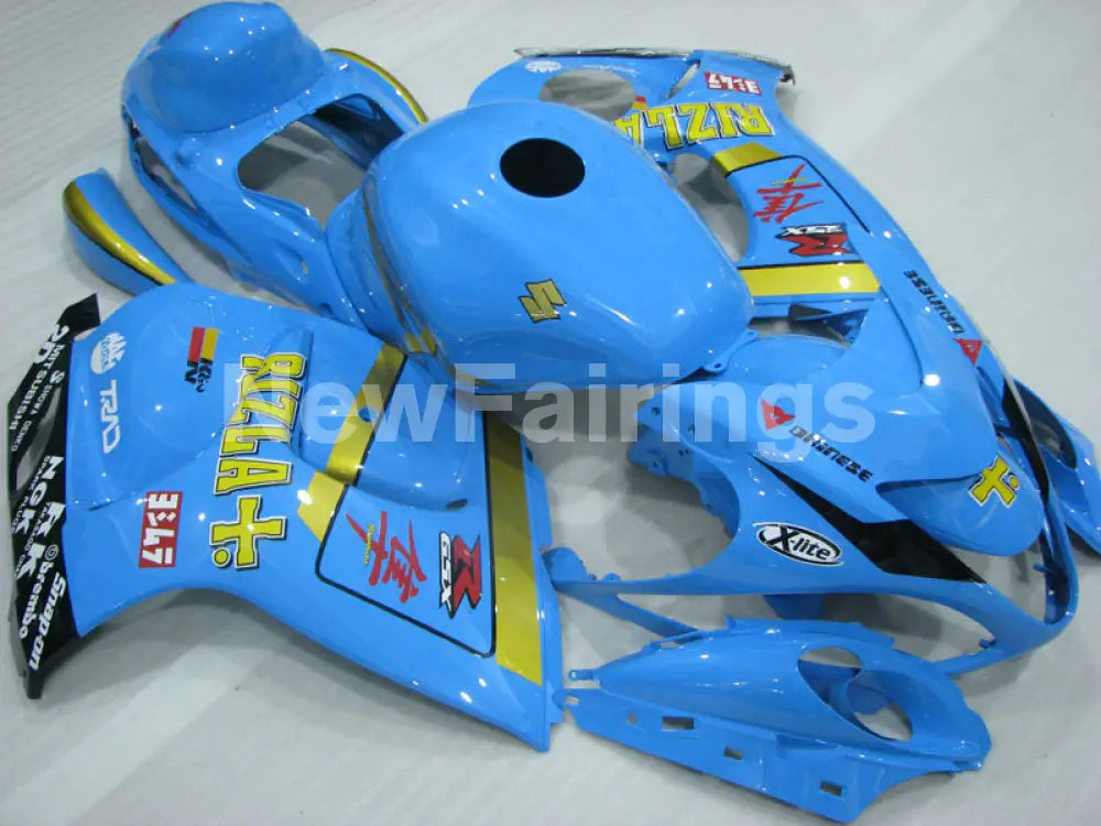 Blue and Black Rizla - GSX1300R Hayabusa 08-20 Fairing Kit