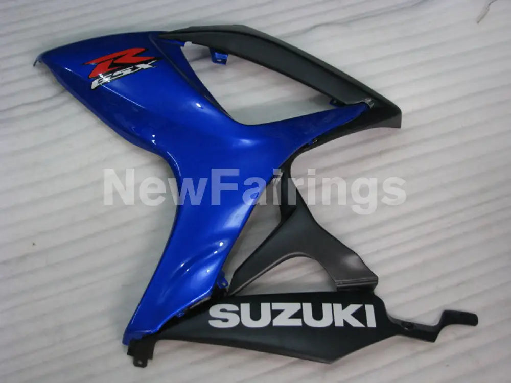 Blue and Matte Black Factory Style - GSX-R600 06-07 Fairing