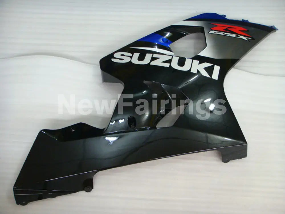 Blue and Silver Black Factory Style - GSX-R600 04-05 Fairing