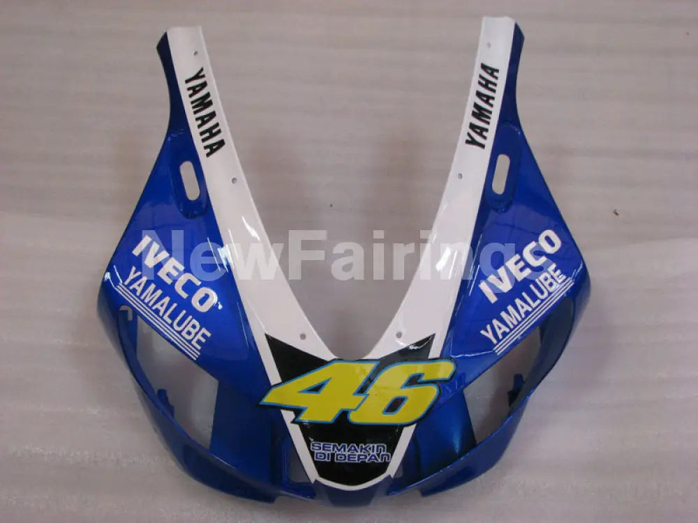 Blue White and Black ENEOS - YZF-R1 98-99 Fairing Kit