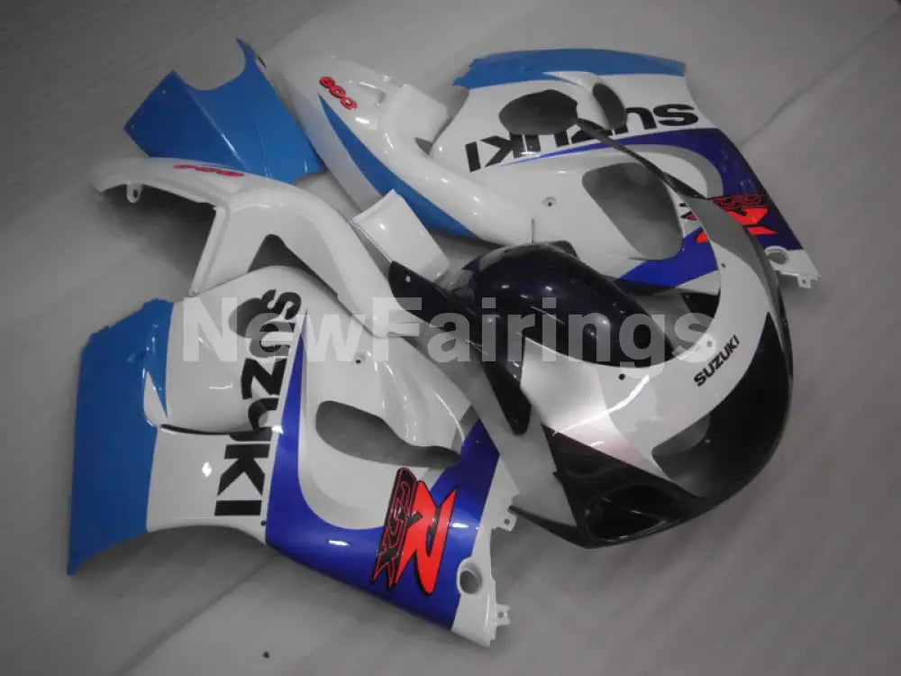 Blue White and Black Factory Style - GSX-R600 96-00 Fairing