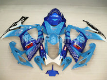 Load image into Gallery viewer, Blue and White Black Corona - GSX-R750 06-07 Fairing Kit