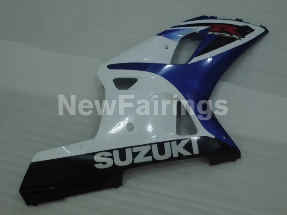 Blue and White Black Factory Style - GSX-R600 01-03 Fairing