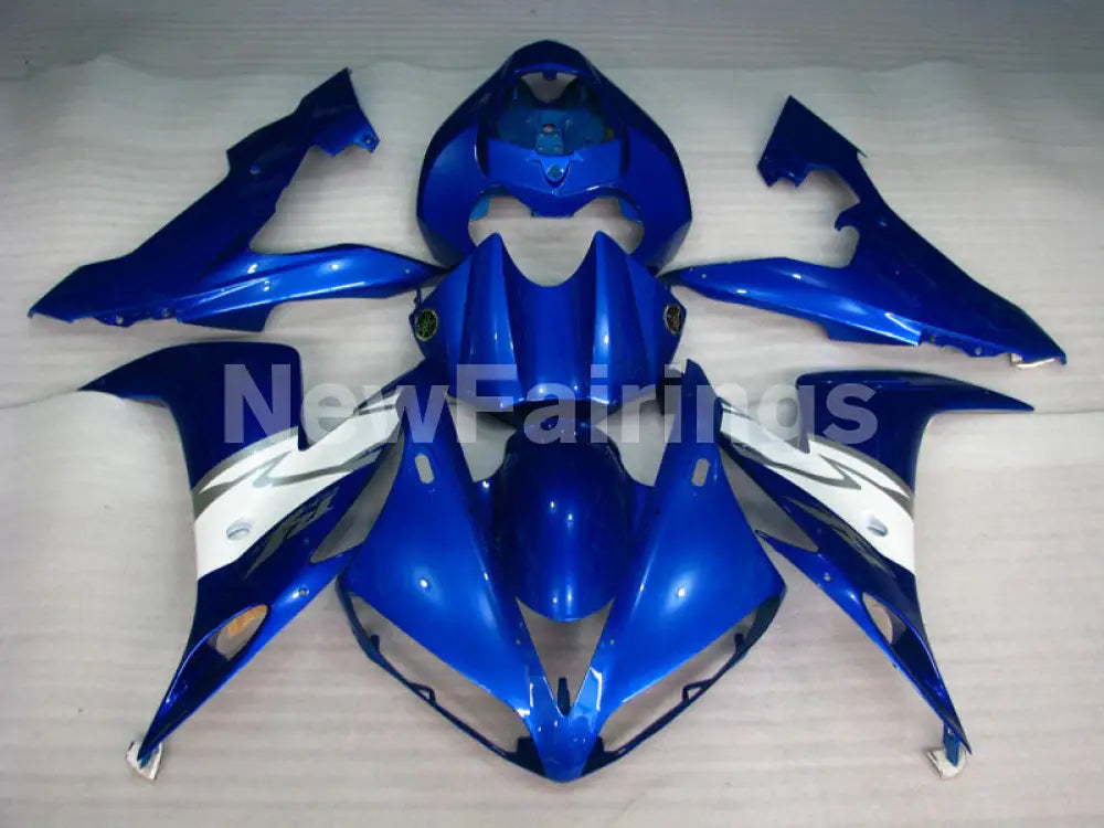 Blue White Factory Style - YZF-R1 04-06 Fairing Kit