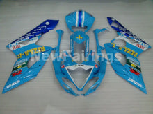 Load image into Gallery viewer, Blue and White Rizla - GSX - R1000 05 - 06 Fairing Kit