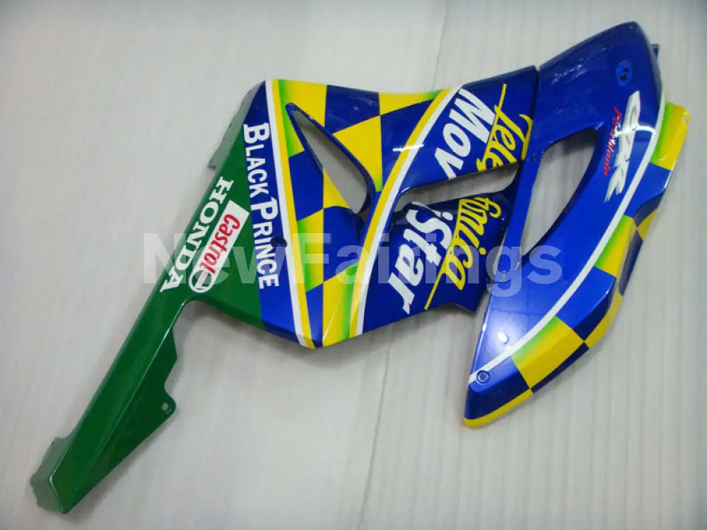 Blue and Yellow Movistar - CBR1000RR 04-05 Fairing Kit -