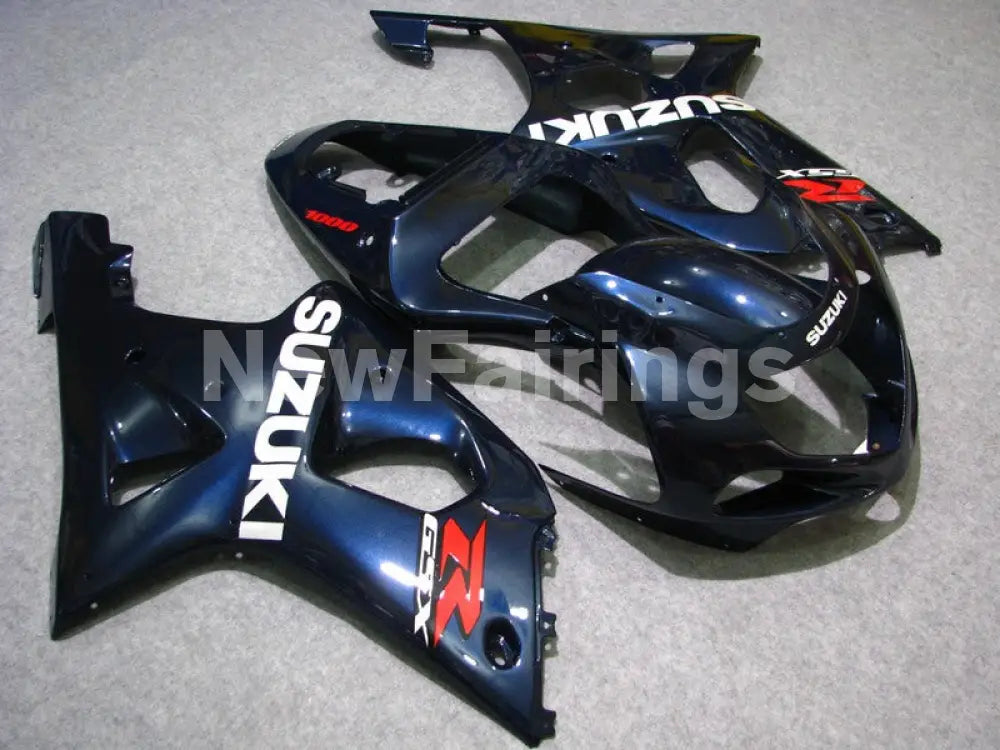 Deep Blue Factory Style - GSX - R1000 00 - 02 Fairing Kit