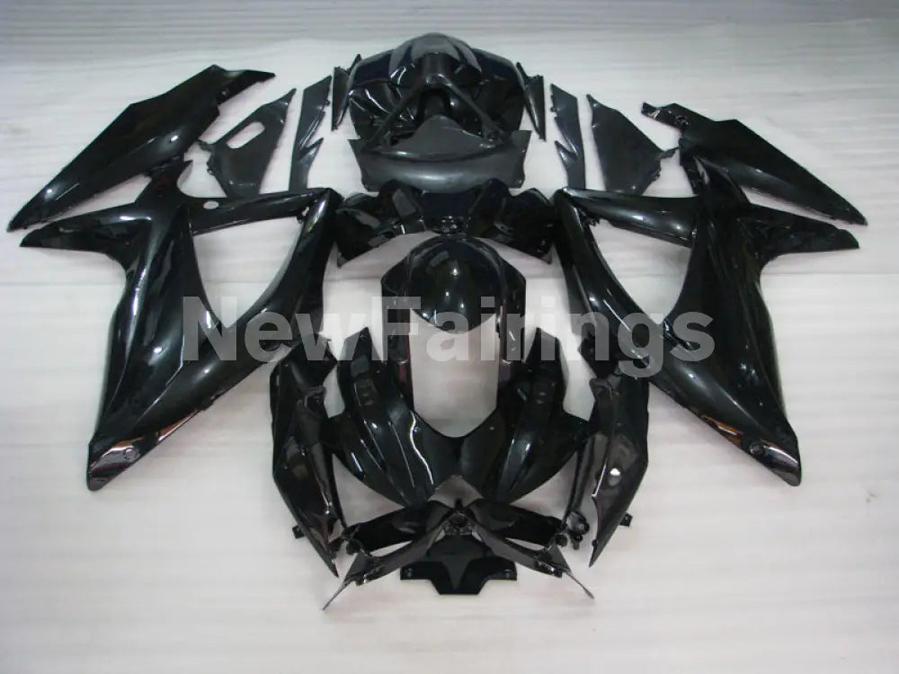 Gloss Black No decals - GSX-R600 08-10 Fairing Kit