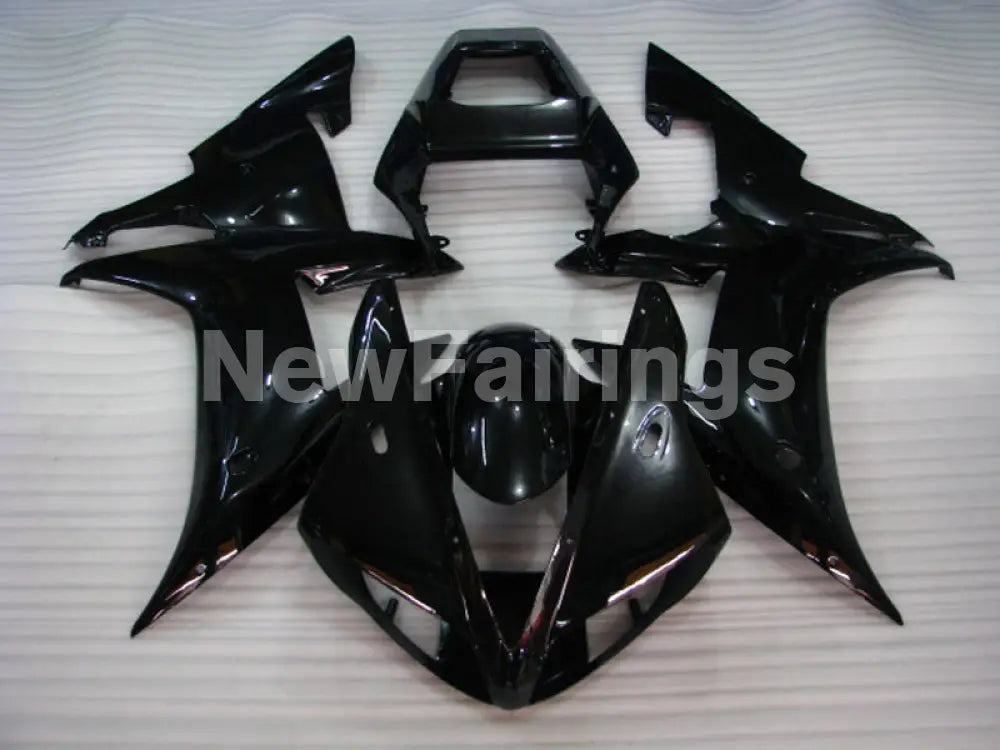 Glossy Black No decals - YZF-R1 02-03 Fairing Kit