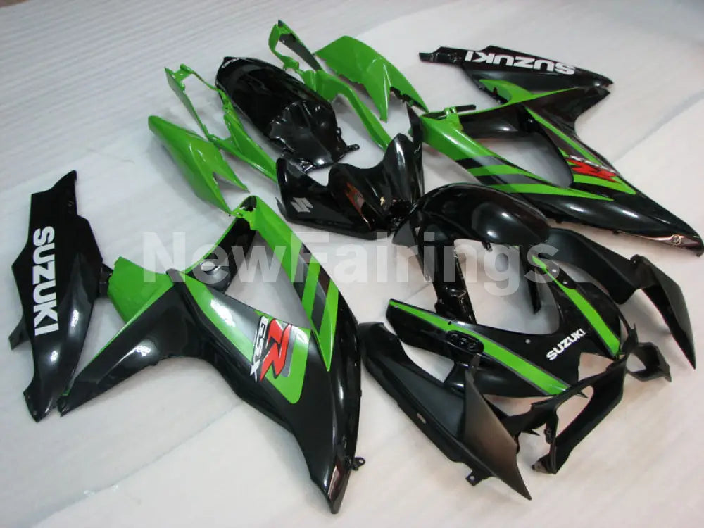 Green and Black Factory Style - GSX-R750 08-10 Fairing Kit