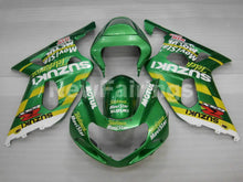 Load image into Gallery viewer, Green and Yellow Movistar - GSX-R600 01-03 Fairing Kit -