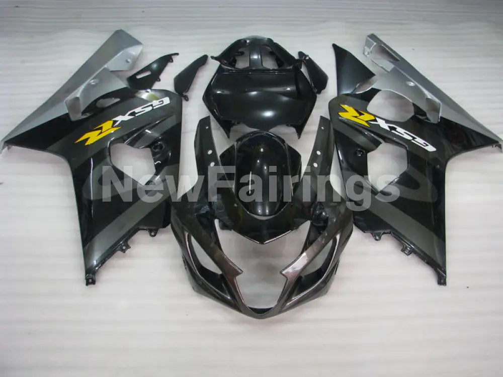 Grey and Silver Black Factory Style - GSX-R600 04-05 Fairing