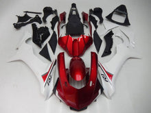 Load image into Gallery viewer, White and Red Factory Style - YZF-R1 15-19 Fairing Kit